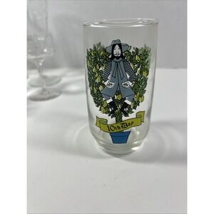 Vintage 12‎ Days Of Christmas 10th Day Water Glass